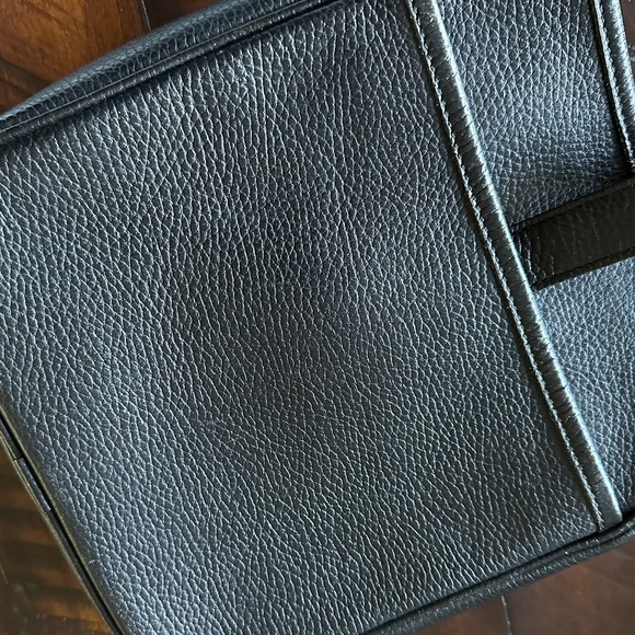 Crossbody Burberry Bag Leather with adjustable nylon strap - Picture 13 of 13